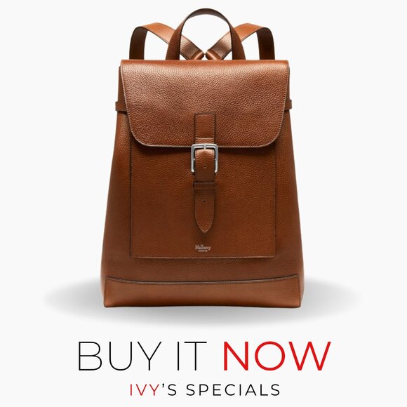 Mulberry Chiltern Premium Leather Backpack – Iconic British Design - Picture 1 of 5